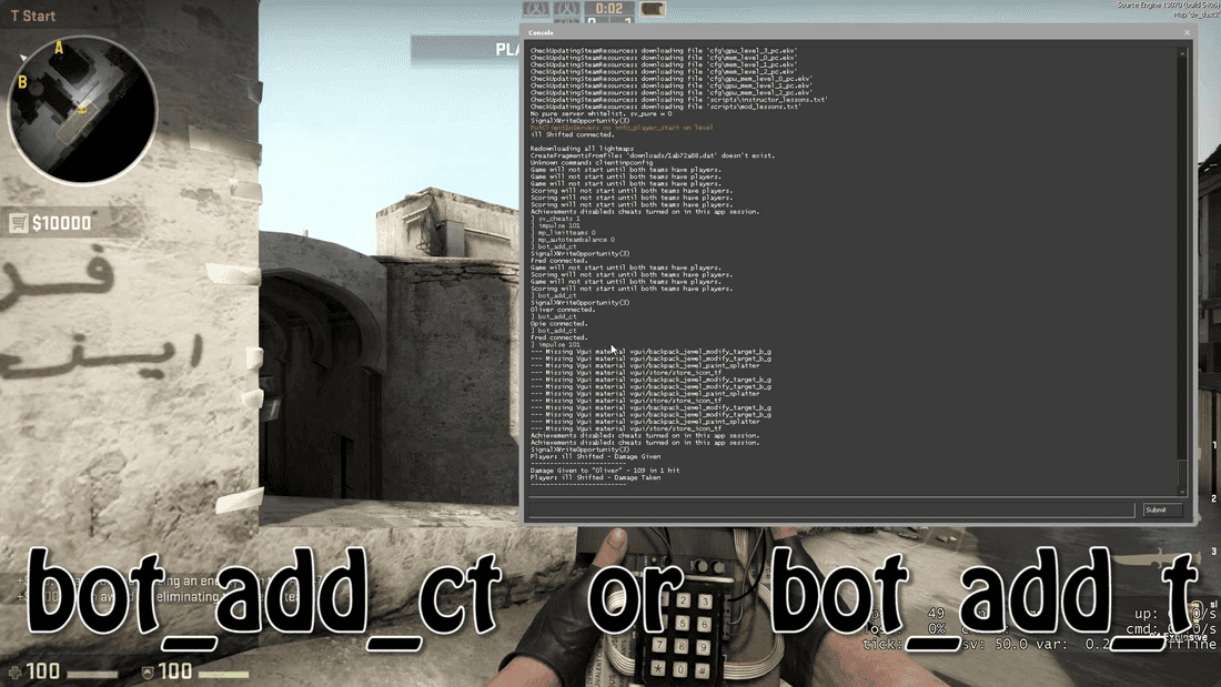 How to add bots to cs go