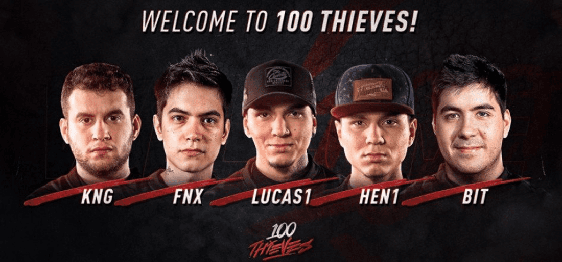 100 Thieves не примут участие на ELEAGUE Major 2018